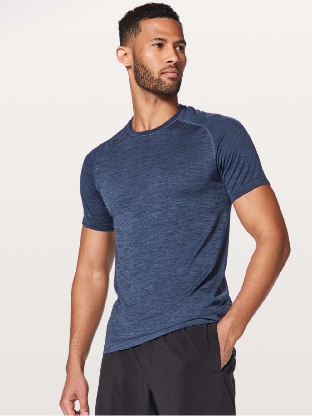 Lululemon Metal Vent Tech Surge Short Sleeve Blue Size Medium